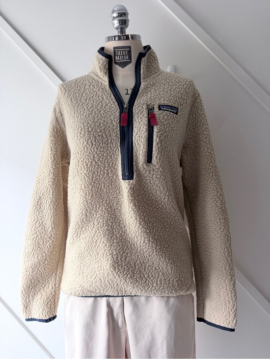 Patagonia Tops - Patagonia Classic Retro Pile 1/4 Zip Fleece Pullover Women’s XXS Cream Sherpa